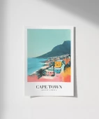 Çerçevesiz Poster Güney Afrika Masa Dağı thumbnail 1