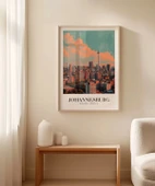 Çerçevesiz Poster Johannesburg Güney Afrika Seyahat thumbnail 4