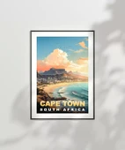 Çerçevesiz Poster Cape Town Masanın Gölgesinde Güzellik thumbnail 7