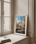 Çerçevesiz Poster Münih'in Renkli Sonbahar Sokakları thumbnail 5