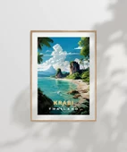 Çerçevesiz Poster Krabi, Tayland Seyahat thumbnail 7