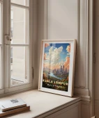 Çerçevesiz Poster Kuala Lumpur Şehir Silüeti thumbnail 3