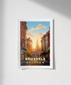 Çerçevesiz Poster Gün Batımında Zarafet thumbnail 1