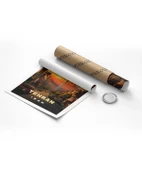 Çerçevesiz Poster Tahran’ın Zarif Silüeti ve Dağ Manzarası thumbnail 1