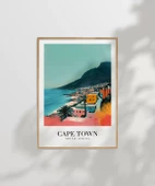 Çerçevesiz Poster Güney Afrika Masa Dağı thumbnail 6