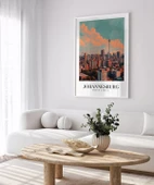 Çerçevesiz Poster Johannesburg Güney Afrika Seyahat thumbnail 3