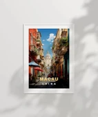 Çerçevesiz Poster Kopenhag Şehir Manzarası ve Refleksiyon thumbnail 2