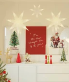 Çerçevesiz Poster Yeni Yıl Işıltısı 3'lü thumbnail 1