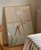 Çerçevesiz Poster Ay Işığında Teslimiyet thumbnail 4