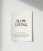 Çerçevesiz Poster Sadelikte Derinlik thumbnail 1