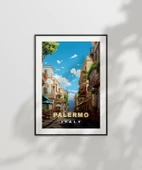Çerçevesiz Poster Palermo'nun Büyüleyici Sokakları thumbnail 7