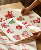 Çerçevesiz Poster Işıltılı Yılbaşı 3'lü thumbnail 2