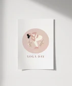 Çerçevesiz Poster Dingin ve Dengede thumbnail 1