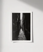 Çerçevesiz Poster Gölgede Kalan Yollar - 1