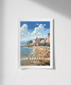 Çerçevesiz Poster San Sebastian'ın Sahil Büyüsü thumbnail 1