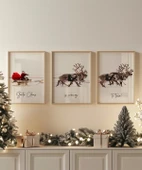 Çerçevesiz Poster Geyik Yolu 3'lü thumbnail 1