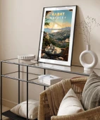 Çerçevesiz Poster Rabat Teras Manzarası thumbnail 5