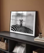 Çerçevesiz Poster Siyah Beyaz Denge thumbnail 4