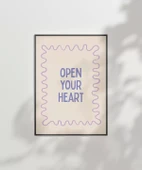 Çerçevesiz Poster İçtenlik Dalgası thumbnail 6