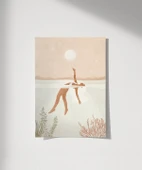 Çerçevesiz Poster Ay Işığında Teslimiyet thumbnail 1