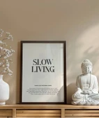 Çerçevesiz Poster Sadelikte Derinlik thumbnail 3