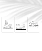 Çerçevesiz Poster Küçük Şeylerle Mutlu Ol 3'lü thumbnail 1