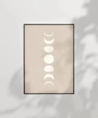 Çerçevesiz Poster Ayın Ritmi thumbnail 6