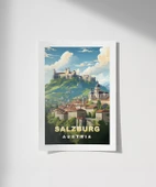 Çerçevesiz Poster Salzburg'un Zarafeti thumbnail 1
