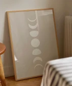 Çerçevesiz Poster Ayın Ritmi thumbnail 3