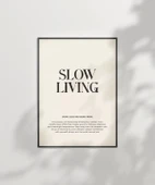 Çerçevesiz Poster Sadelikte Derinlik thumbnail 7