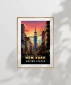 Çerçevesiz Poster Gökyüzüne Uzanış thumbnail 7