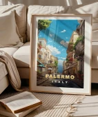 Çerçevesiz Poster Palermo'nun Büyüleyici Sokakları thumbnail 5