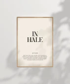 Çerçevesiz Poster İlhamla Soluk thumbnail 6