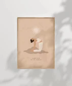 Çerçevesiz Poster Işığa Eğil thumbnail 7