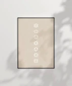 Çerçevesiz Poster Enerji Merkezleri thumbnail 6