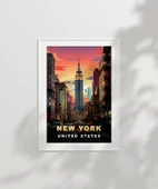 Çerçevesiz Poster Gökyüzüne Uzanış thumbnail 2