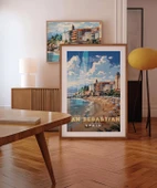 Çerçevesiz Poster San Sebastian'ın Sahil Büyüsü thumbnail 5