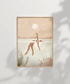 Çerçevesiz Poster Ay Işığında Teslimiyet thumbnail 7