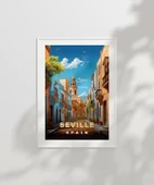 Çerçevesiz Poster Endülüs Ruhuyla Sevilla thumbnail 2