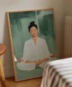 Çerçevesiz Poster Zihnin Sükûneti - 5