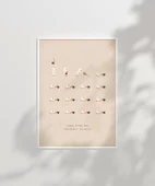 Çerçevesiz Poster Kendine Zaman Ver thumbnail 2