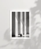 Çerçevesiz Poster Sükunetin Merkezinde thumbnail 6