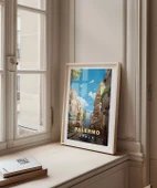 Çerçevesiz Poster Palermo'nun Büyüleyici Sokakları thumbnail 4