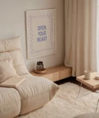 Çerçevesiz Poster İçtenlik Dalgası thumbnail 3