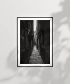 Çerçevesiz Poster Gölgede Kalan Yollar - 2