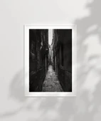Çerçevesiz Poster Gölgede Kalan Yollar - 6
