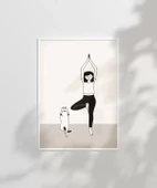 Çerçevesiz Poster Mırıldayan Denge thumbnail 2