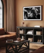 Çerçevesiz Poster Ördekler Arasında thumbnail 4