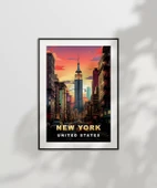 Çerçevesiz Poster Gökyüzüne Uzanış thumbnail 6