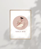 Çerçevesiz Poster Yoga ile Çiçek Aç thumbnail 6